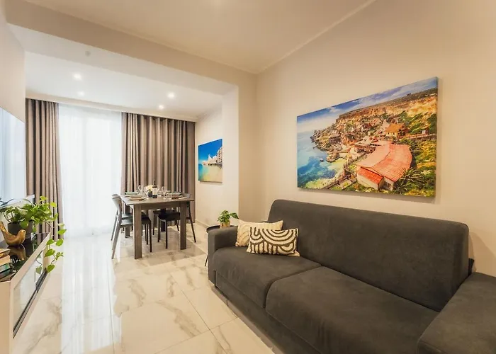 New - Only Unit 6 - Modern 2-bedroom With Common Heated Jacuzzi By Sf Homes Apartmán Saint Julian's